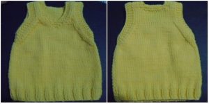 Como Tejer Un Chaleco De Bebé