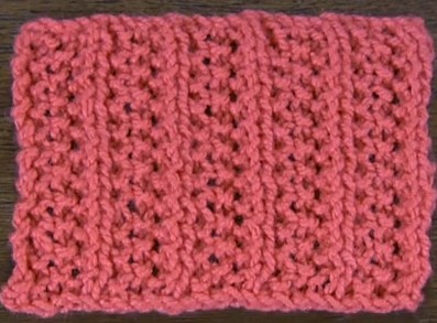 punto elástico crochet